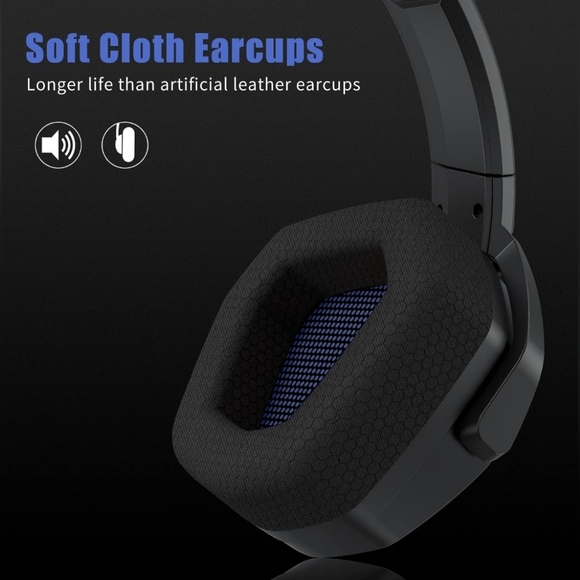 NUBWO G06 Dual Wireless Gaming Headset with Microphone for PS5, PS4, PC, Mobile - Picture 8 of 16